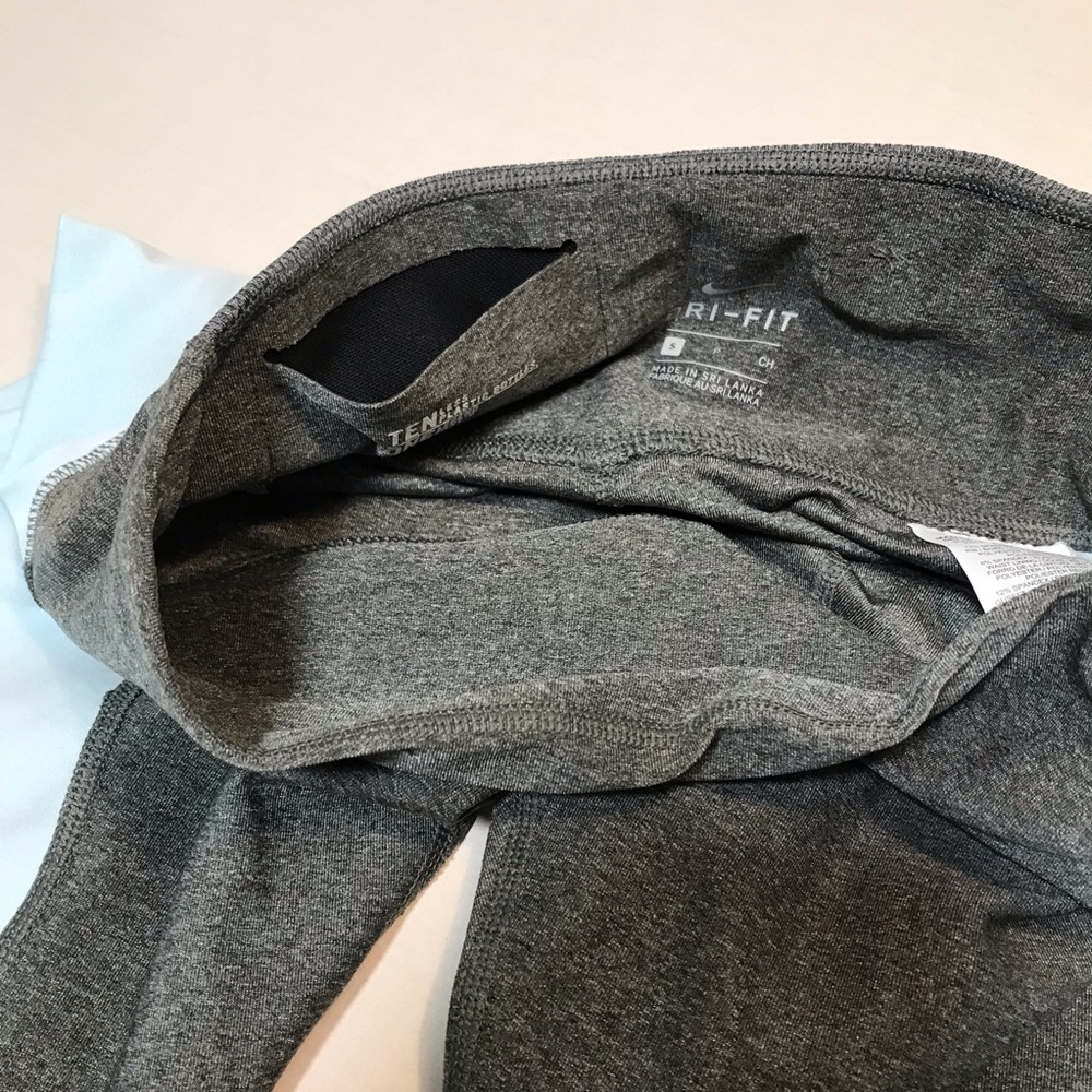 Nike / One Legend Pant / Heather Gray light blue Legging / Ladies Small - Picture 9 of 11
